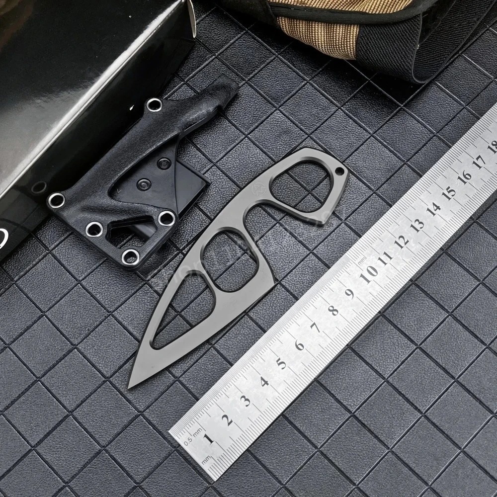 Bushcraft Knife Fixed - Mini Fixed-Blade Knife with 440C Blade