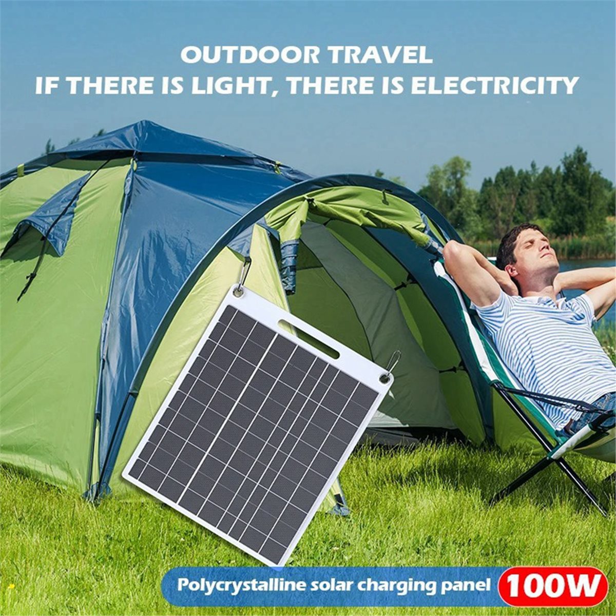 AU47-14W 5V Portable Solar Pan - Solar Emergency Charger 评论和价格