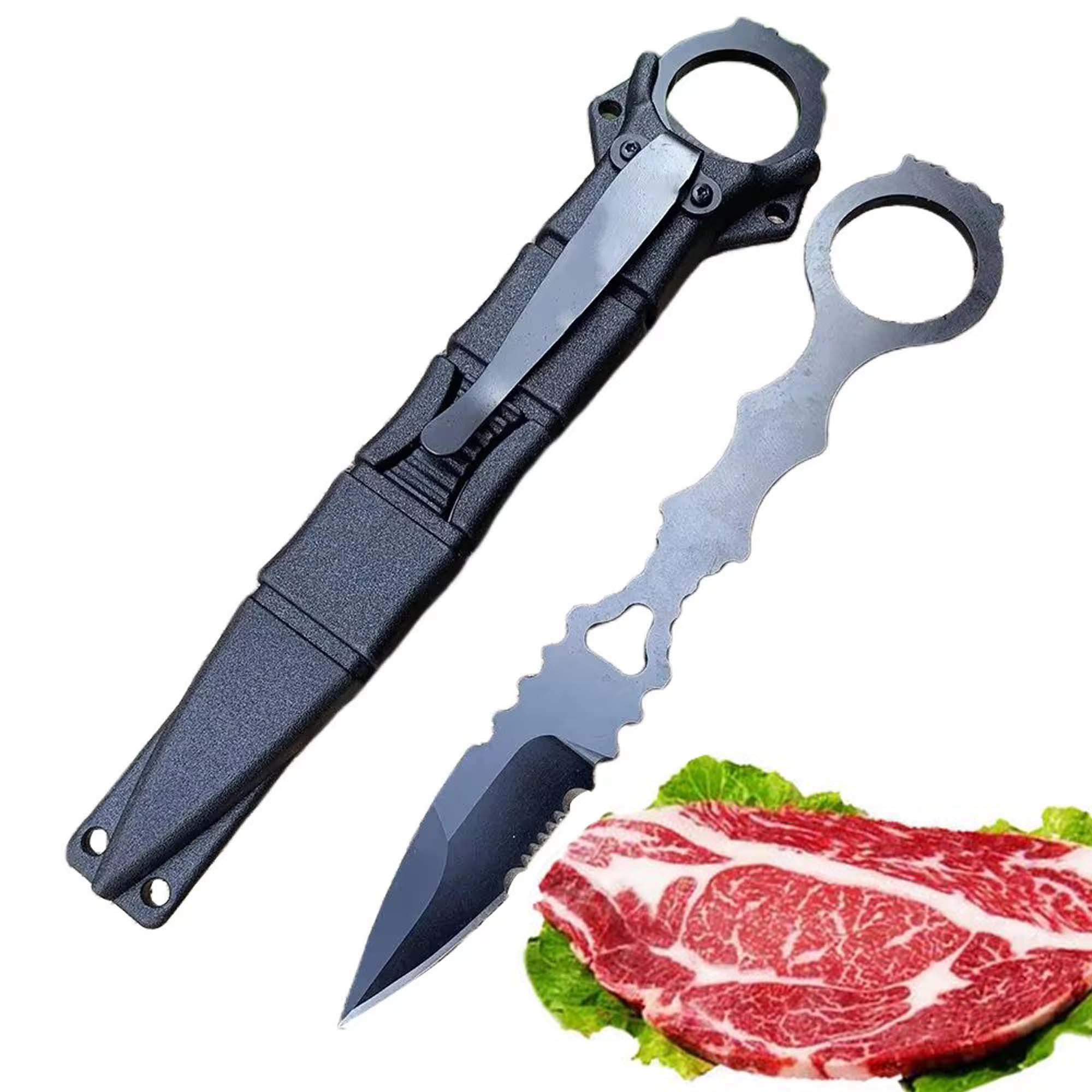 Portable outdoors Knife, Wilde - Bushcraft Knife Fixed 评论和价格