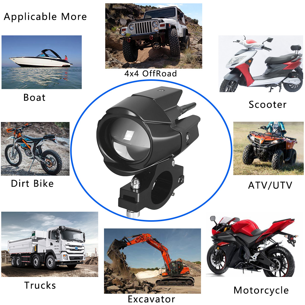 Auxiliary Led Headlights For M - Sos Light Strobe 评论和价格