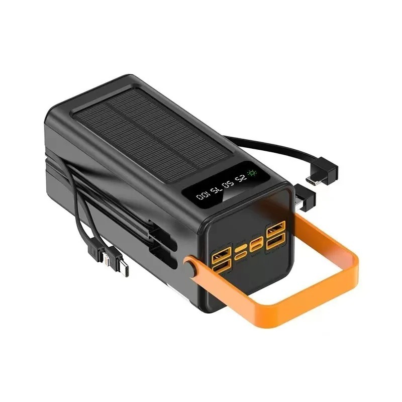 80000mAh Solar Power Bank 120W - Solar Emergency Charger 评论和价格