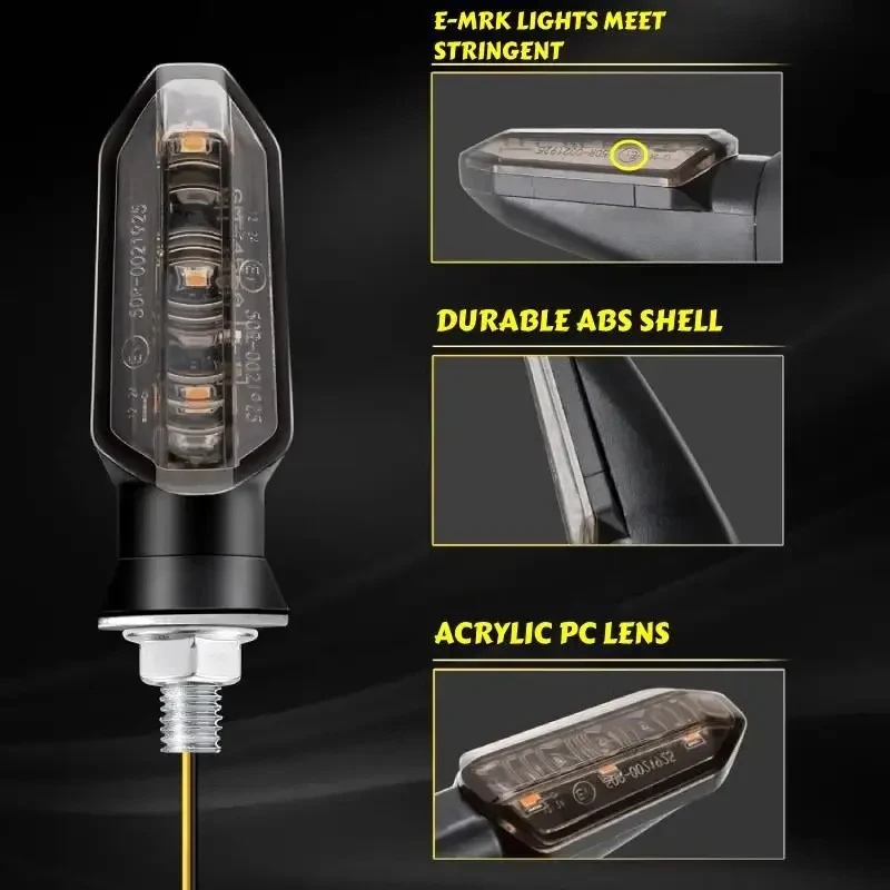 2/4/6pcs Mini Motorcycle LED T - Sos Light Strobe 评论和价格