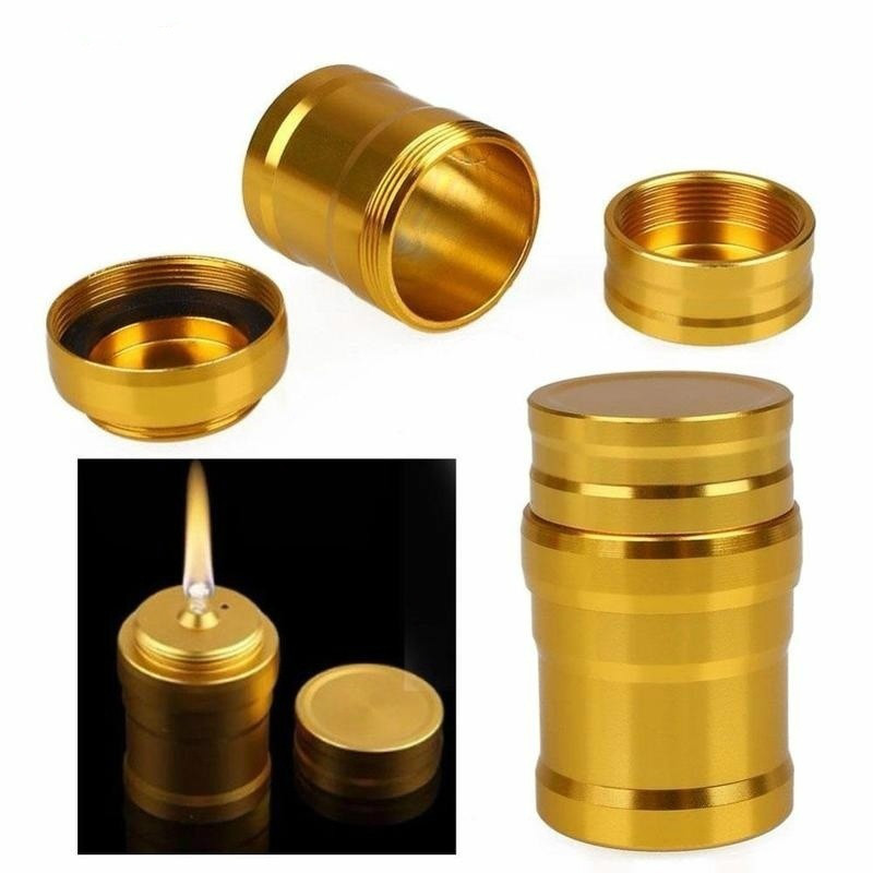 New Portable Metal Mini Alcoho - Fire Starting Kit 评论和价格