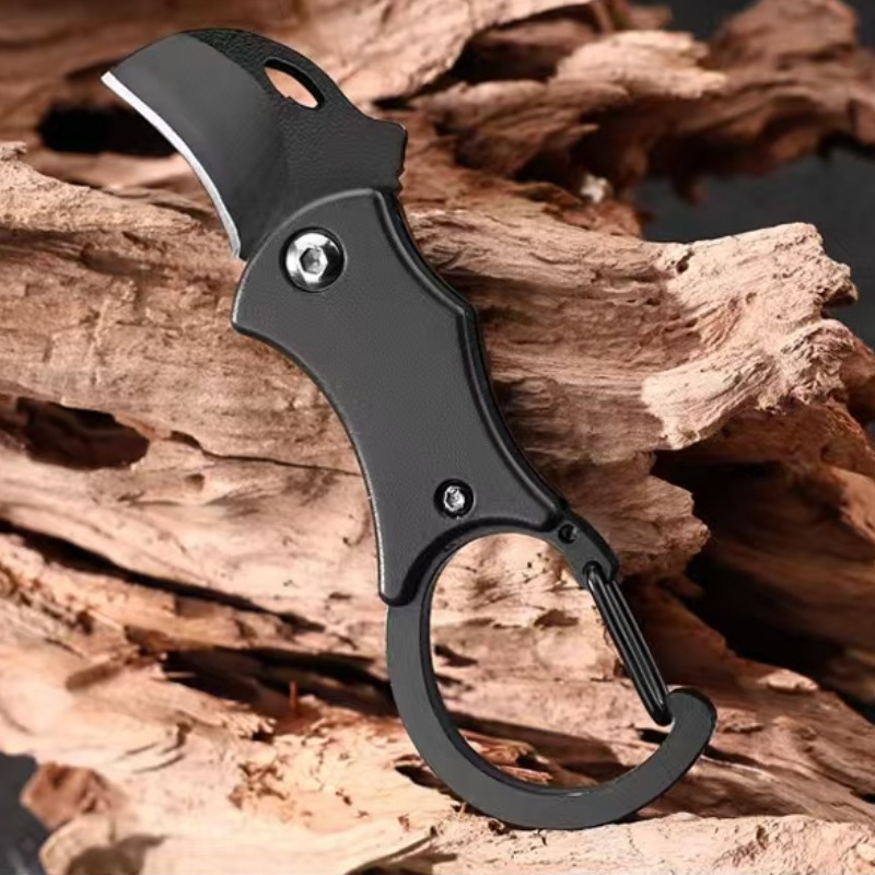 NEW Mini  Keychain Pocket Knif - Bushcraft Knife Fixed 评论和价格