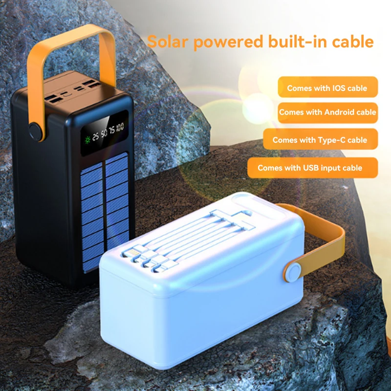 100000mAh Power Bank Portable  - Solar Emergency Charger 评论和价格