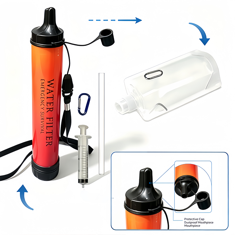 Camping Outdoor Water Purifier - Water Purification Straw 评论和价格