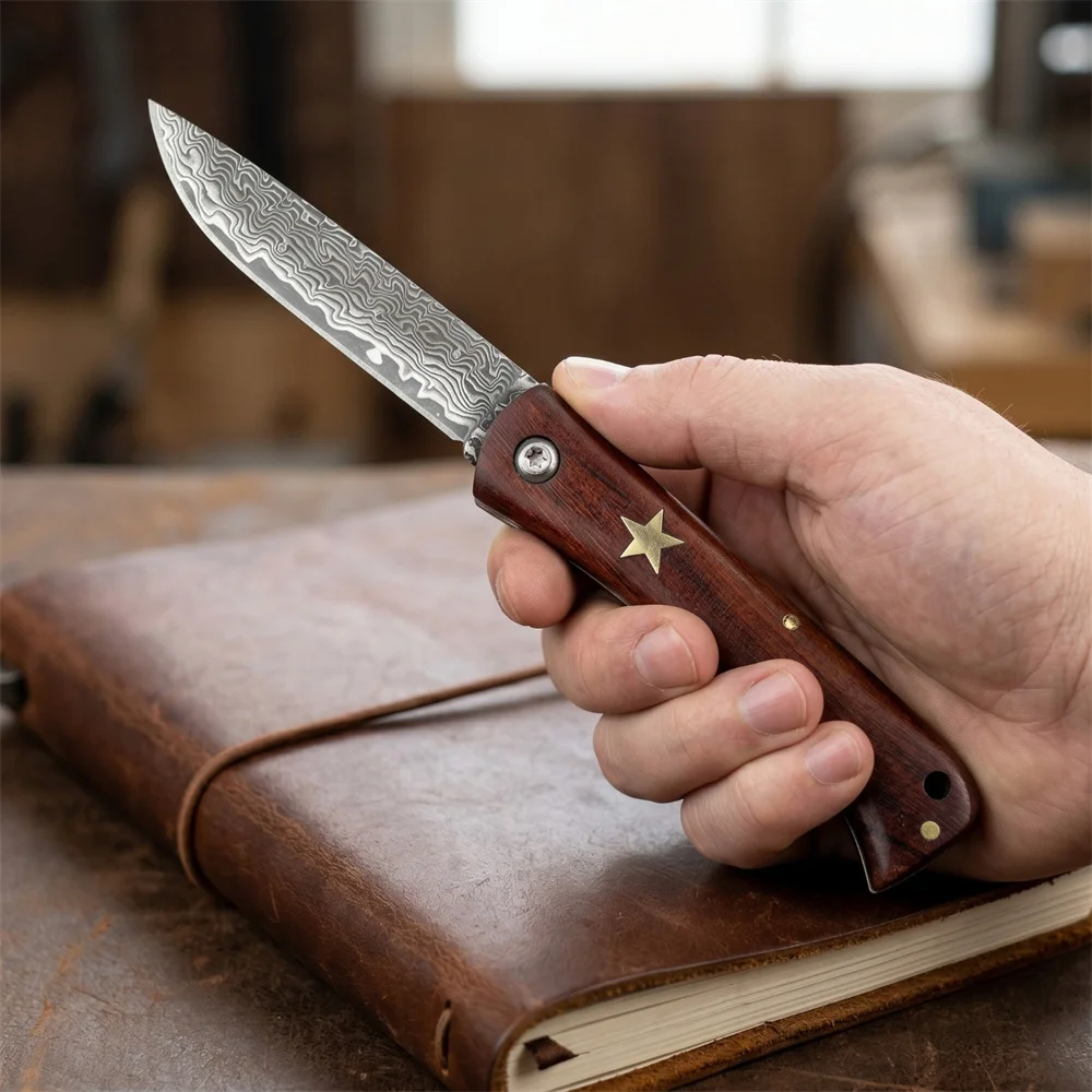 EDC Folding Pocket Knife, Prem - Bushcraft Knife Fixed 评论和价格