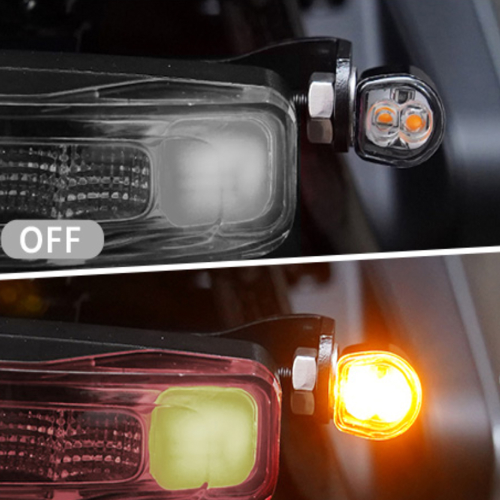 2/4pcs Universal Mini 12V Flas - Sos Light Strobe 评论和价格