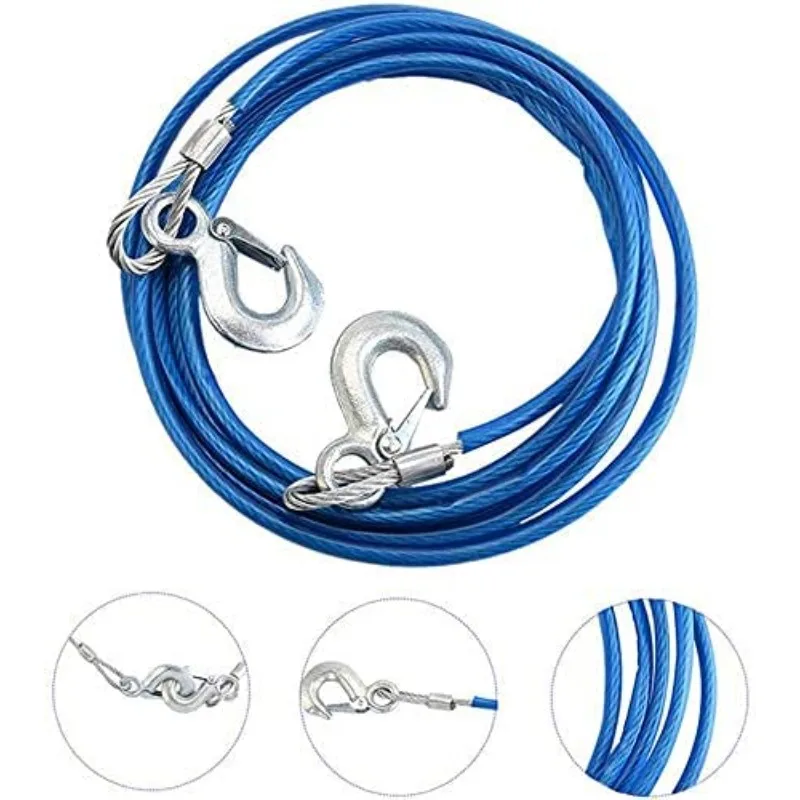 Car Towing Rope 3-7 Tons Steel - Rescue Rope Throw 评论和价格