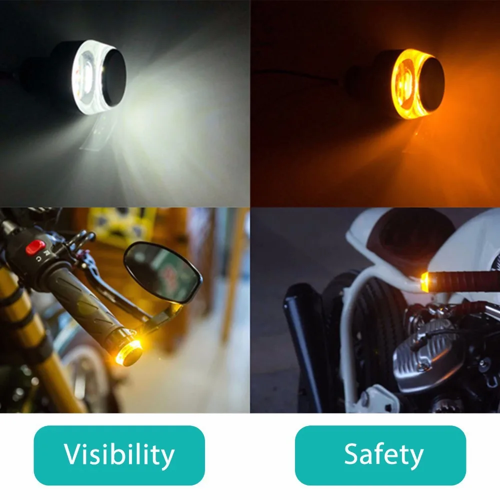 1/2 PCS Turn Signal Motorcycle - Sos Light Strobe 评论和价格